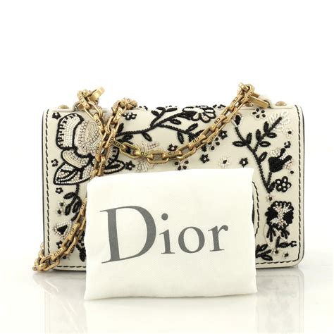 dior jadior dior flap bag with slot handclasp fashionphilr|CHRISTIAN DIOR Denim Embroidered Mini J'Adior Chain Flap .